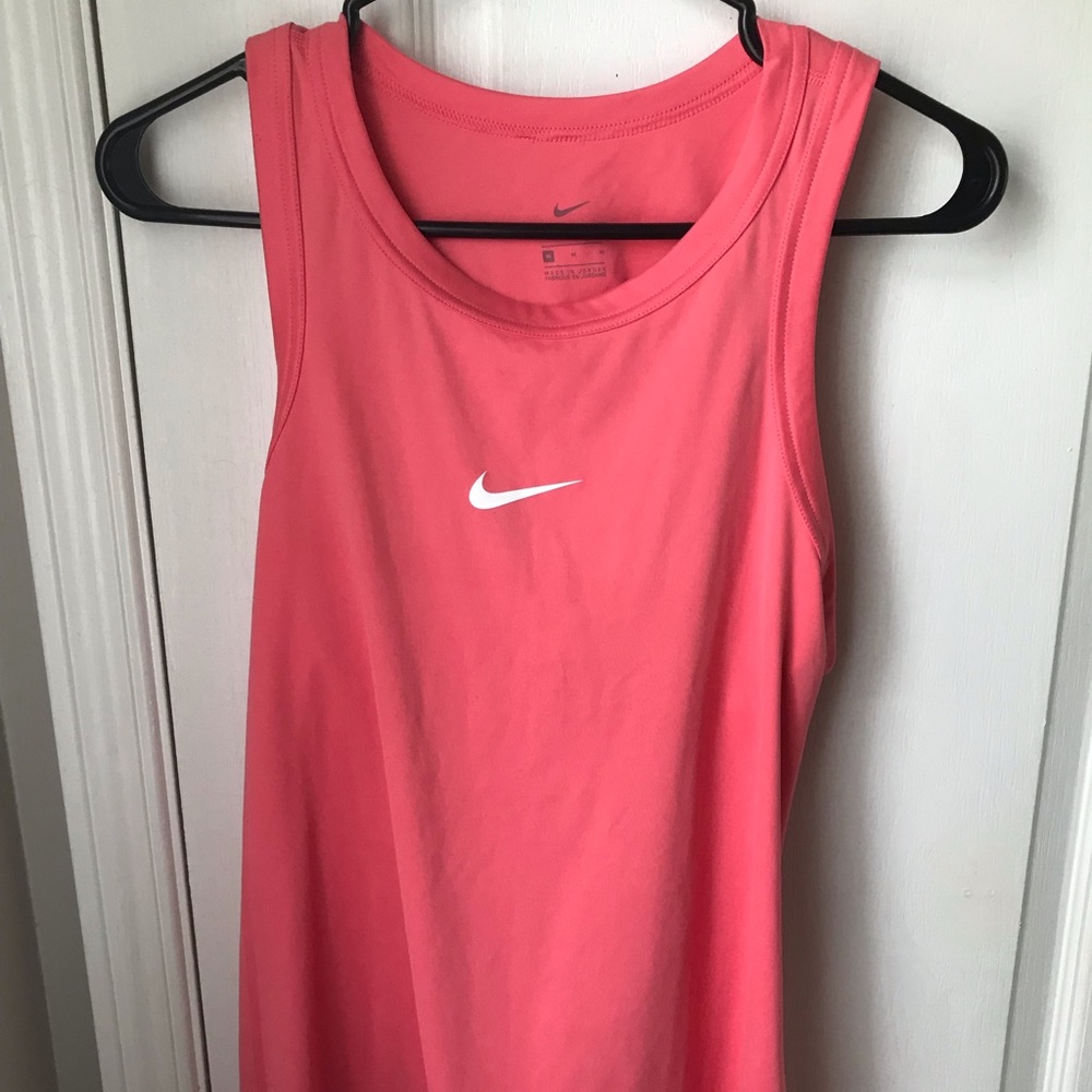 Pink Nike backless top